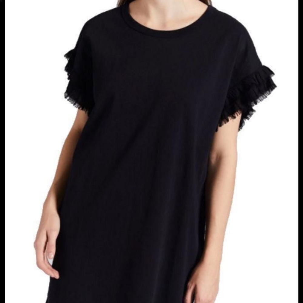Black t shirt dress